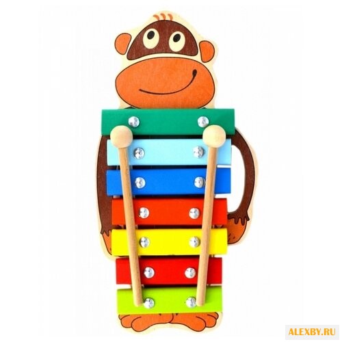 Alatoys ксилофон Обезьянка КС0703