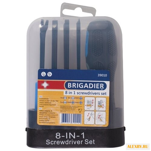 Набор отверток BRIGADIER 39010