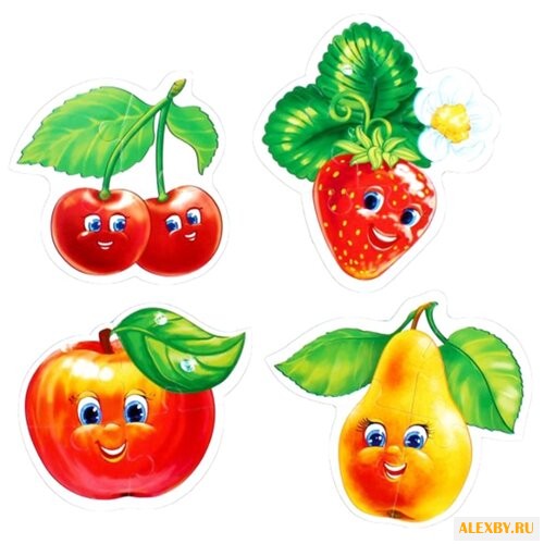 Набор пазлов Vladi Toys Фрукты