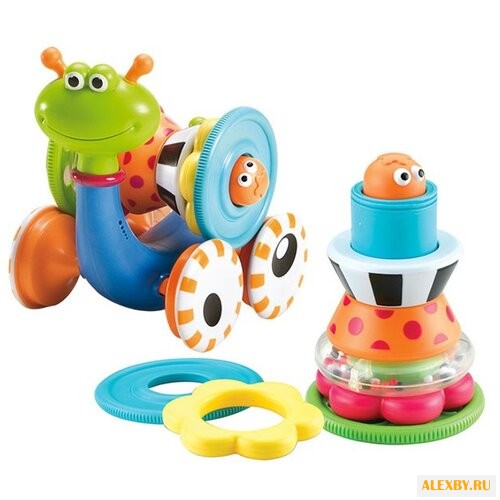 Каталка-игрушка Yookidoo Улитка