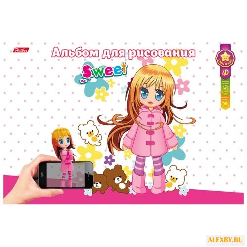Альбом Hatber 4D Sweet girls