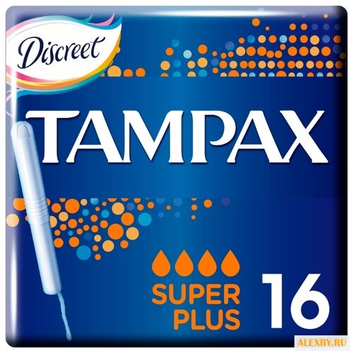 TAMPAX тампоны Super Plus