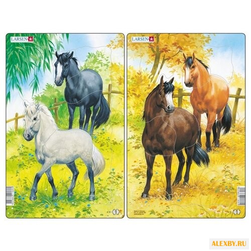 Рамка-вкладыш Larsen Лошади в