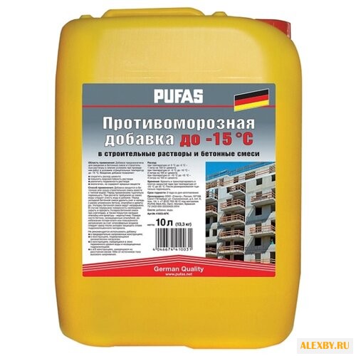 Добавка противоморозная PUFAS