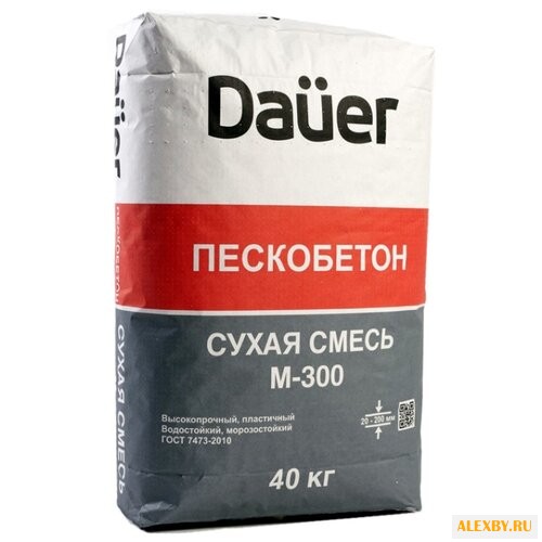 Пескобетон Dauer М300 40 кг
