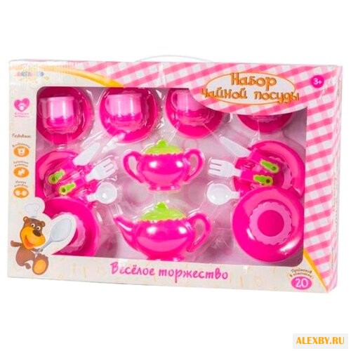 Набор посуды Altacto Веселое