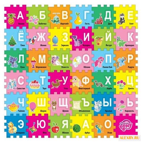 Коврик-пазл Играем вместе My