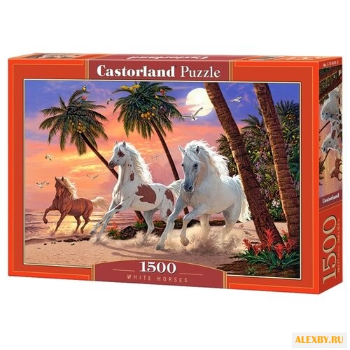 Пазл Castorland White Horses