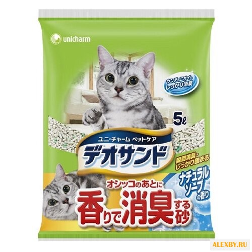 Наполнитель Unicharm Deosand с