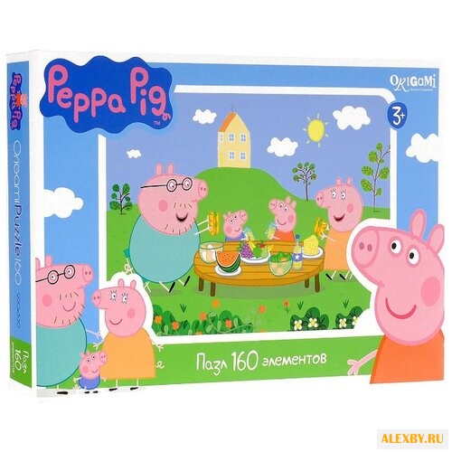 Пазл Origami Peppa Pig Завтрак