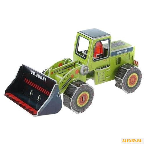 Пазл Zilipoo 3D Бульдозер