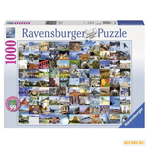 Пазл Ravensburger 99 красивых