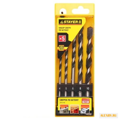 Набор сверл STAYER 2915-H5