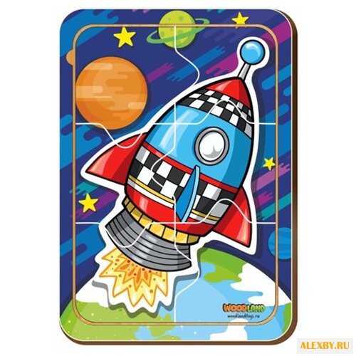 Рамка-вкладыш Woodland Ракета -