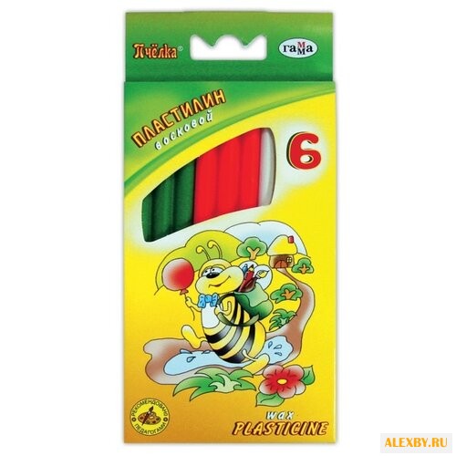 Пластилин Гамма Пчелка восковой