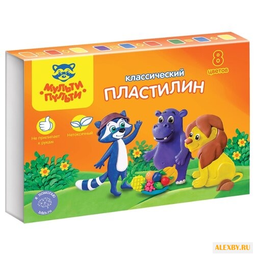Пластилин Мульти-Пульти