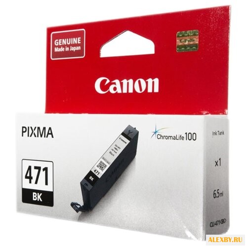 Картридж Canon CLI-471BK 0400C001