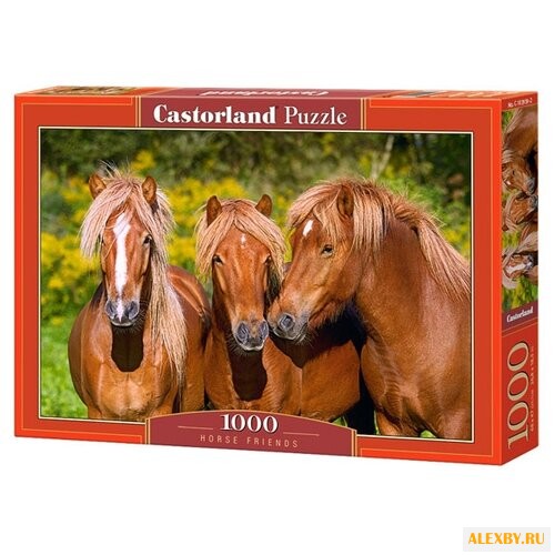 Пазл Castorland Horse Friends