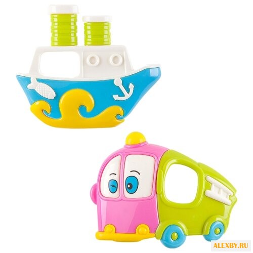 Набор BONDIBON Автобус и пароход