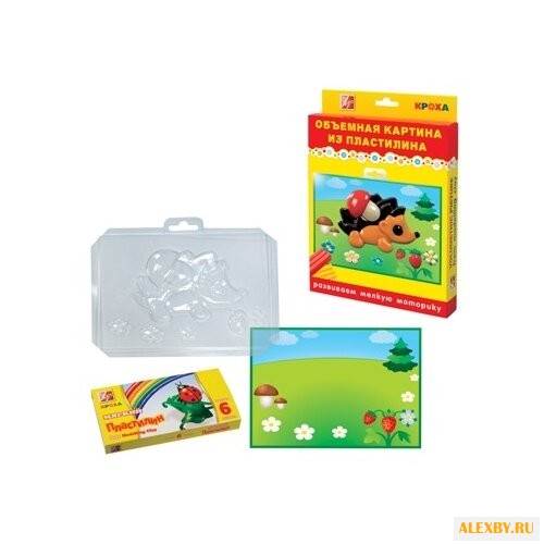 Пластилин Луч Ежик 24С1487-08