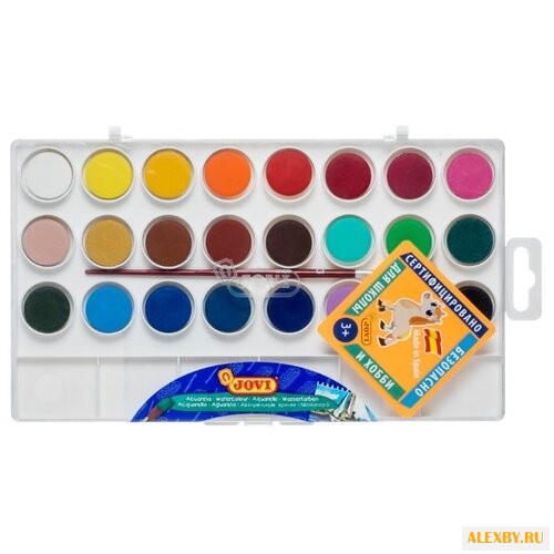 JOVI Акварельные краски 24
