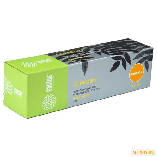 Картридж cactus CS-PH6700Y