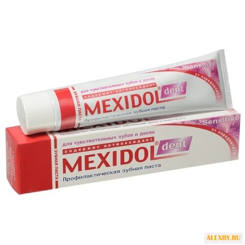 Зубная паста Мексидол Sensitive