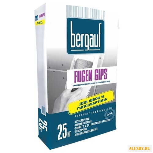 Шпатлевка Bergauf Fugen Gips