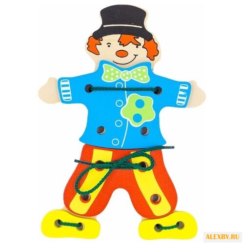 Шнуровка Alatoys Клоун ШК01