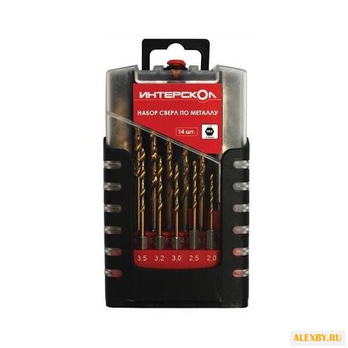 Набор сверл Интерскол