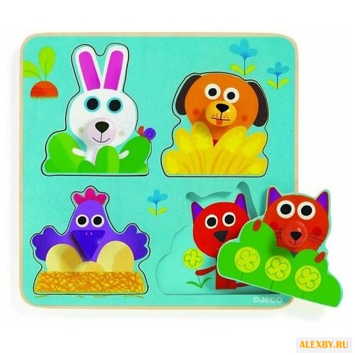 Рамка-вкладыш DJECO Ферманимо