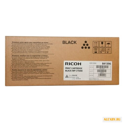 Картридж Ricoh MP C7500E Black