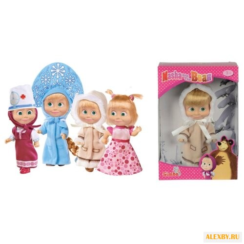 Кукла Simba Маша и медведь Маша