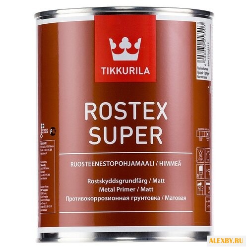 Грунтовка Tikkurila Rostex