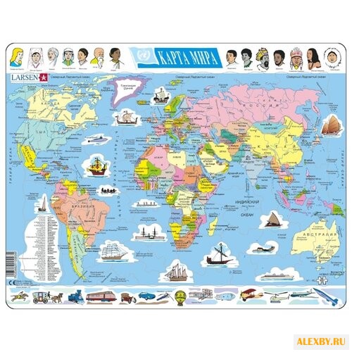 Рамка-вкладыш Larsen Земля K1