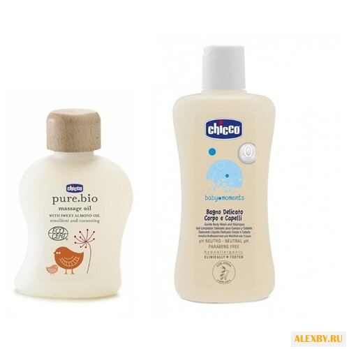 Chicco Набор Масло для тела и