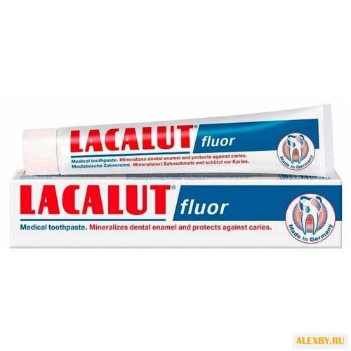 Зубная паста Lacalut Fluor