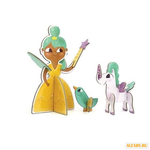 Пазл Krooom 3D Принцесса k-702