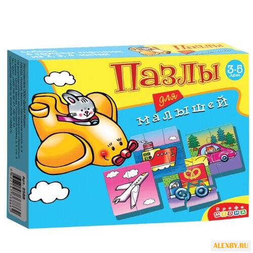 Набор пазлов Дрофа-Медиа Для