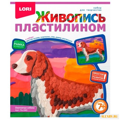Пластилин LORI Живопись