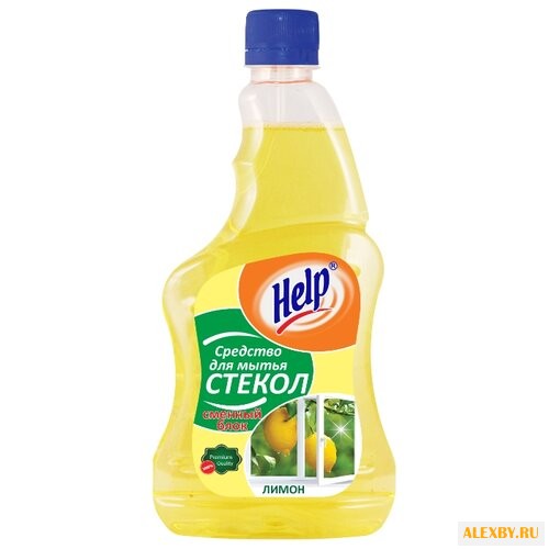 Спрей Help Лимон для мытья стекол