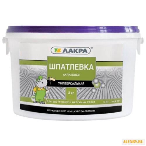 Шпатлевка Лакра акриловая
