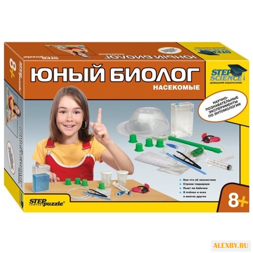 Набор Step puzzle Юный биолог.