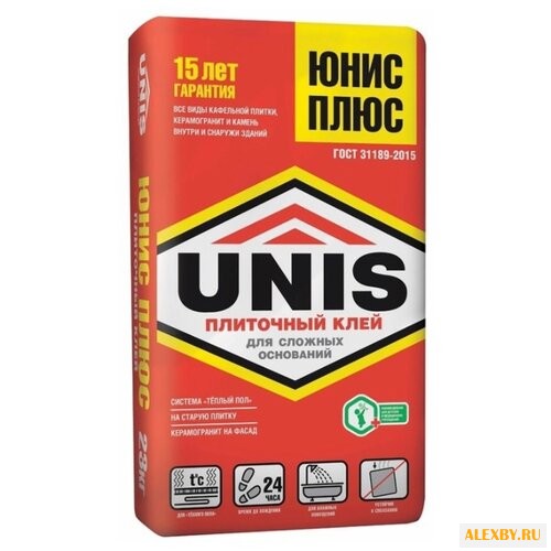 Клей Unis Плюс 23 кг
