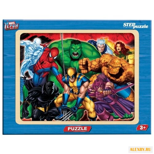 Рамка-вкладыш Step puzzle Герои