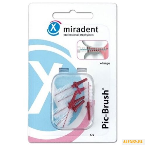 Набор съемных ершиков miradent