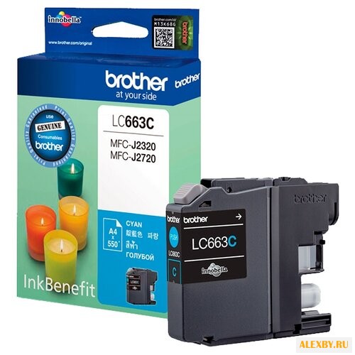 Картридж Brother LC-663C