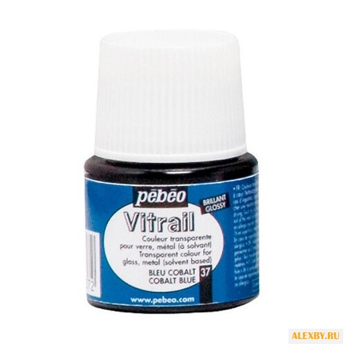 Краски Pebeo Vitrail Кобальт