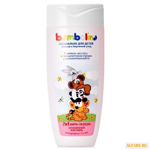 Bambolina Шампунь-гель для душа
