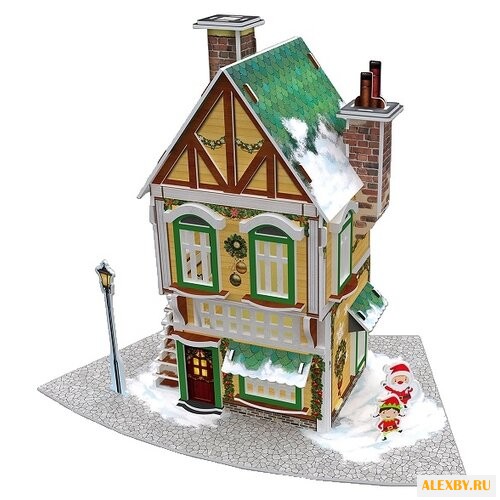 Пазл CubicFun Рождественский